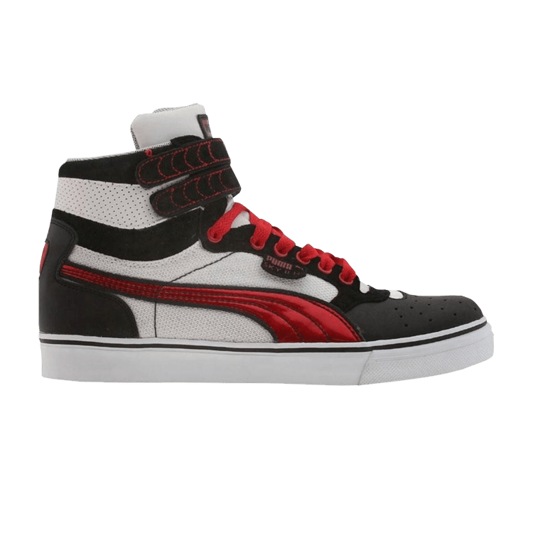 Puma Sky High Vulc NM — Black / Swans Red / White