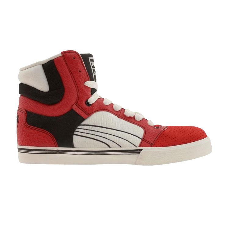 Puma Post Up High — Ribbon Red / Black / White