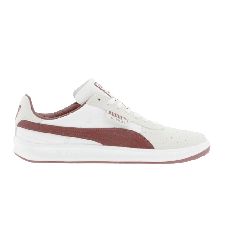 Puma G Vilas 2 — White / Team Burgundy