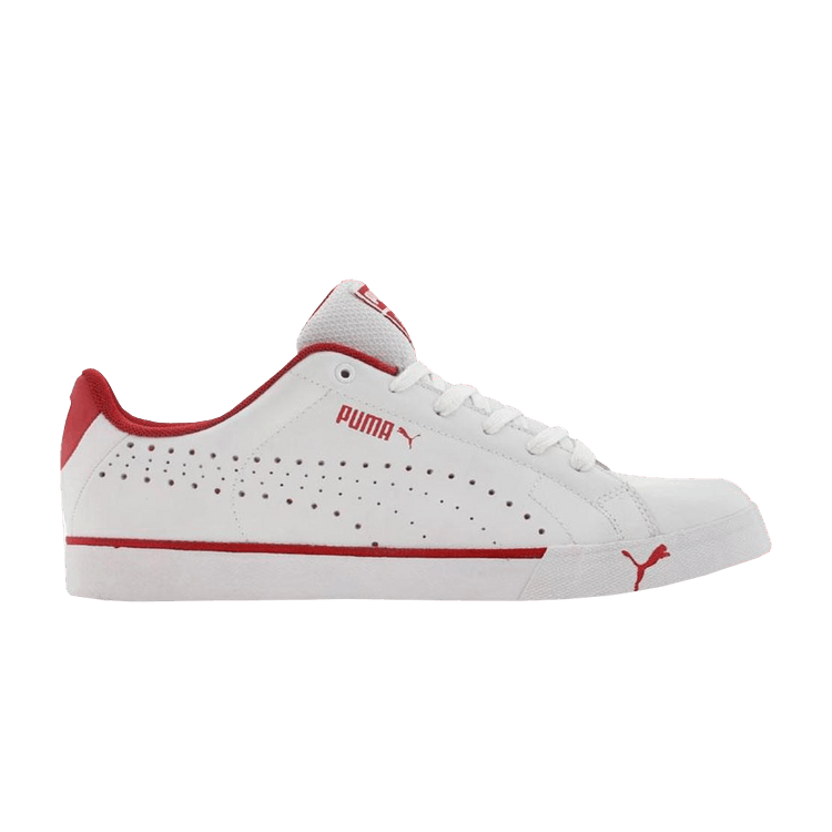 Puma Game Point — White / Team Regal Red