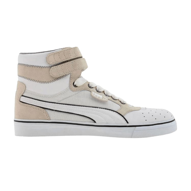Puma Sky High Vulc RLS — White / Light Grey / Pewter
