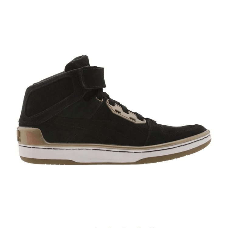 Puma Royal EVO Perf High — Black / Met Dk Copper