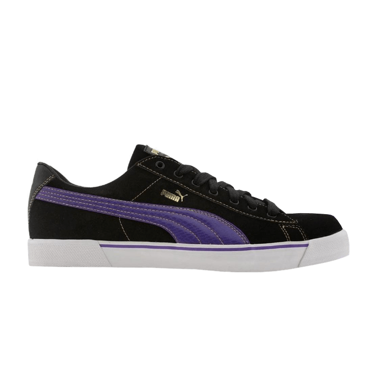 Puma Benny NBK Lux — Black / Violet / Metallic Gold
