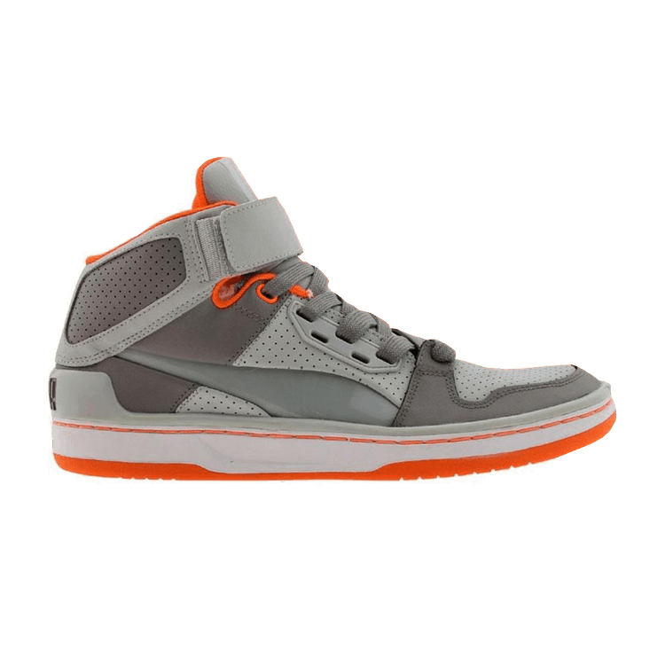 Puma Royal High EVO Cup — Grey / Fluo Orange / Cloudburst