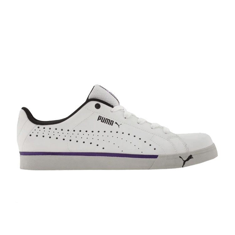 Puma Game Point Lace 'Metropolis' — White / Black / Team Violet