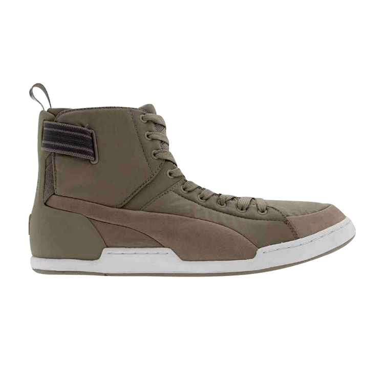 Puma Urban Mobility Flyer Mid Nylon — Warm Grey