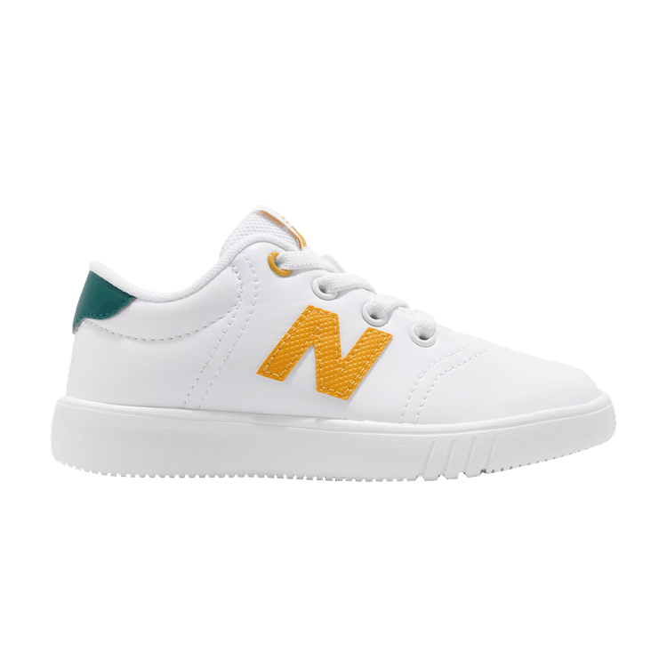 New Balance CT10 Little Kids Wide 'White Yellow' — White/Yellow