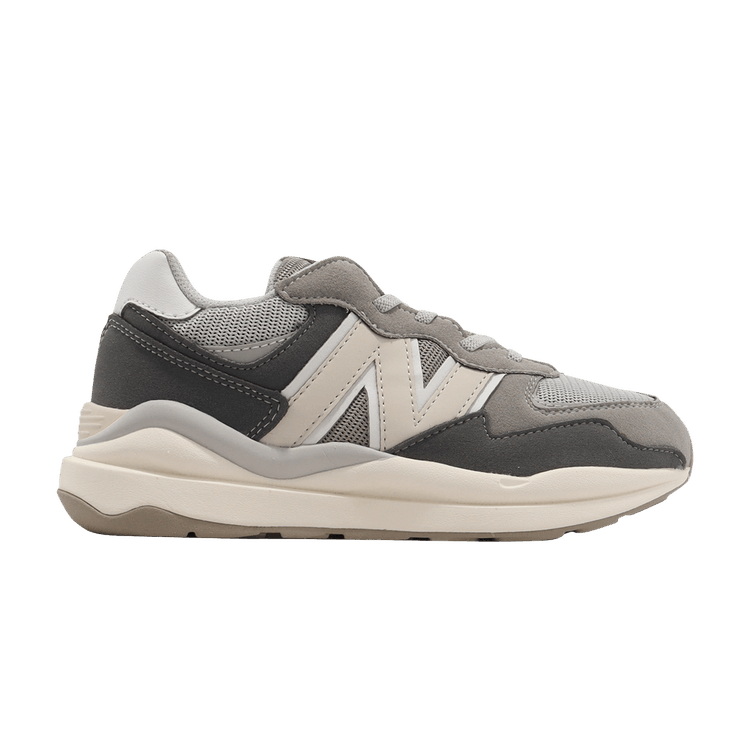 New Balance 57/40 Bungee Little Kid Wide 'Castlerock Moonbeam' — Castlerock/Moonbeam