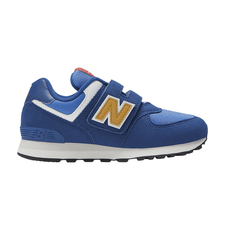 New Balance 574 Hook & Loop Little Kid Wide 'Night Sky Gold Fusion' — Night Sky/Gold Fusion