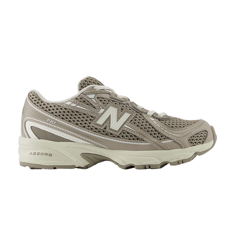 New Balance 740 Bungee Lace Little Kid 'Arid Stone' — Arid Stone/Angora
