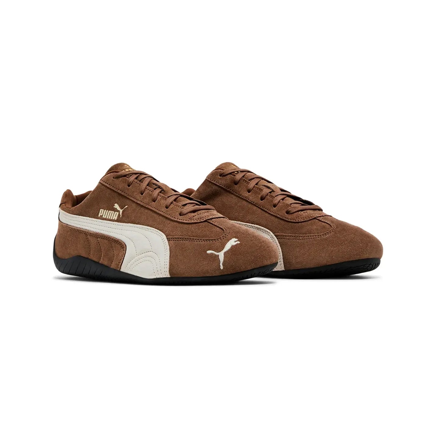Puma Speedcat OG 'Haute Coffee Frosted Ivory' (Gold Tongue Logo) (2024)