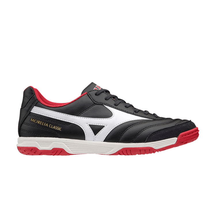 Mizuno Morelia Sala Classic IN 'Black Red' — Black Red