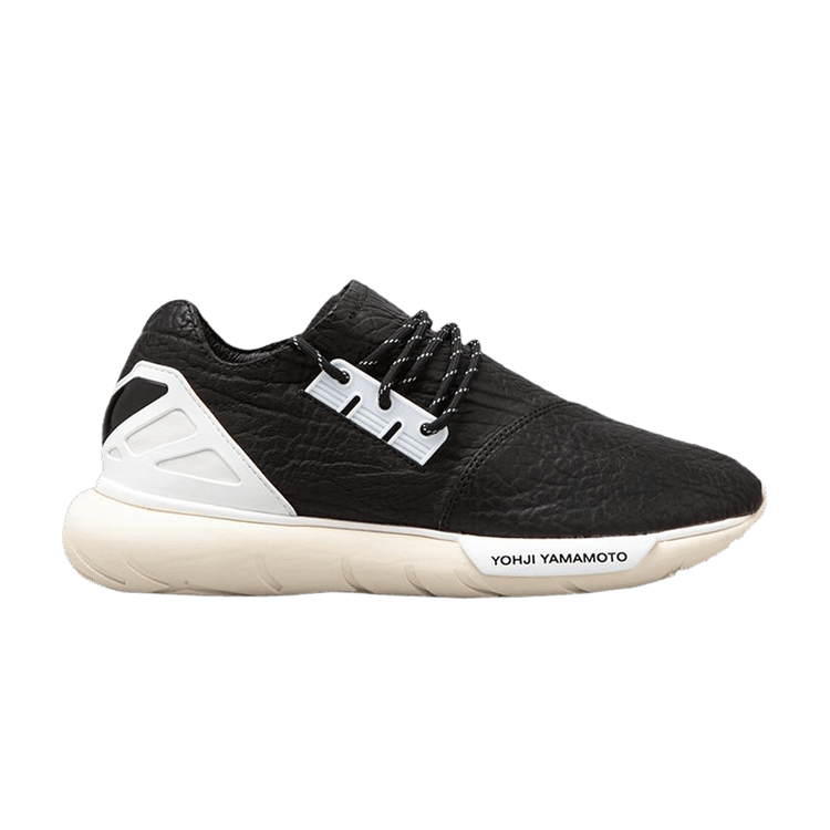 Adidas Y-3 Qasa Low 'Black White' — Black/Black/White