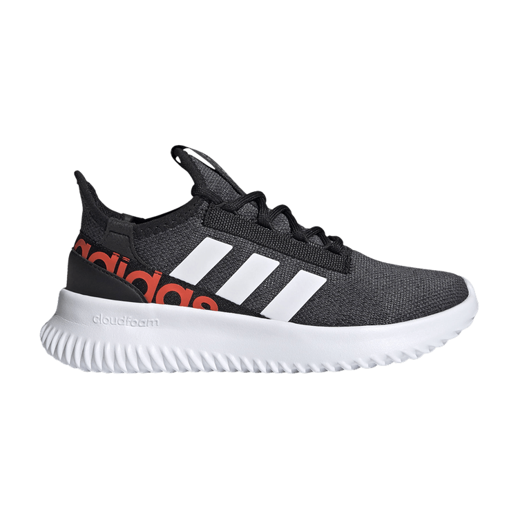 Adidas Kaptir 2.0 J 'Black Solar Red' — Core Black/Cloud White/Solar Red