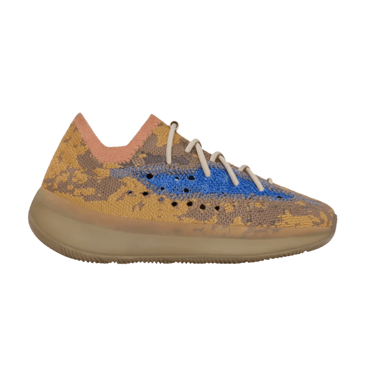 adidas Yeezy Boost 380 Kids 'Blue Oat Non-Reflective' — Blue Oat/Blue Oat/Blue Oat