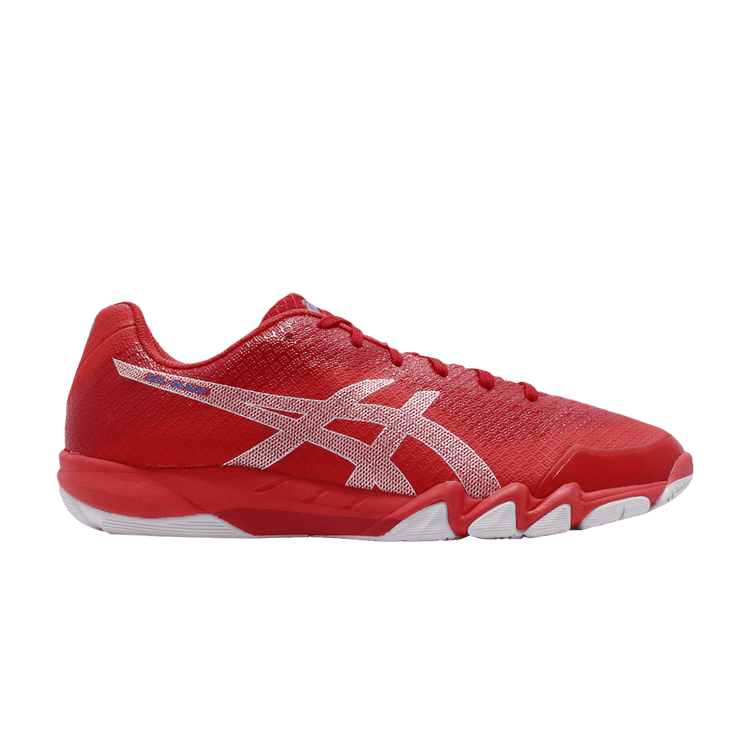 ASICS Gel-Blade 6 'Red' — Red/Silver