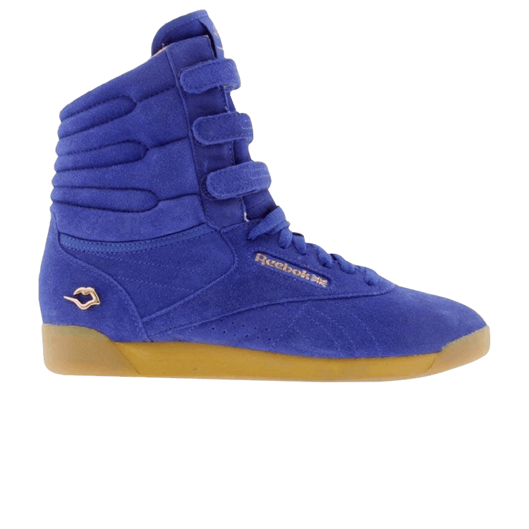 Reebok Wmns Freestyle High Dubble Bubble MTTM  Married To The Mob — Ultramarine / Red / Silver