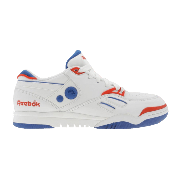 Reebok Pump Court Victory Dual Low — White / Blue / Red