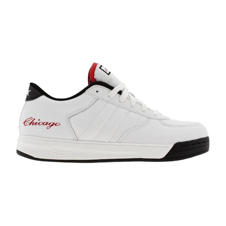 Reebok S Carter BBall Low Big Kids — White / Black / Red - Chicago Edition