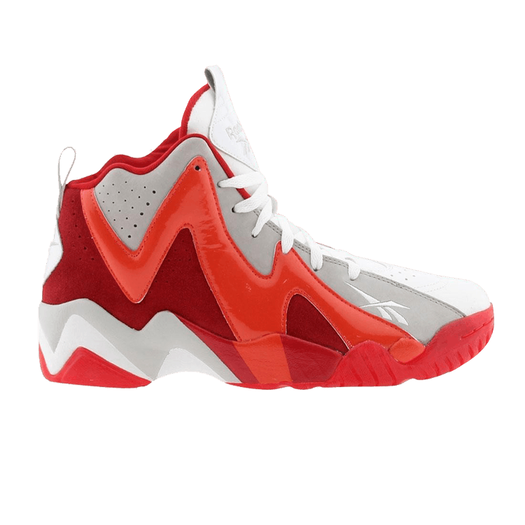 Reebok Kamikaze Mid II 'Ghost Of Christmas Past' — White/Steel/Excellent Red/Bright/Cadmium