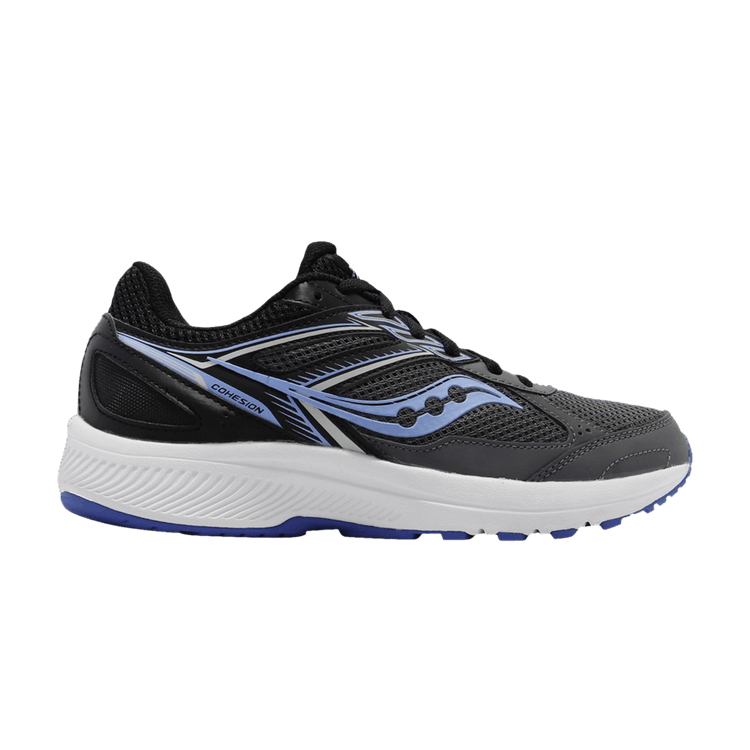 Saucony Wmns Cohesion 14 'Charcoal Jewel' — Charcoal/Jewel