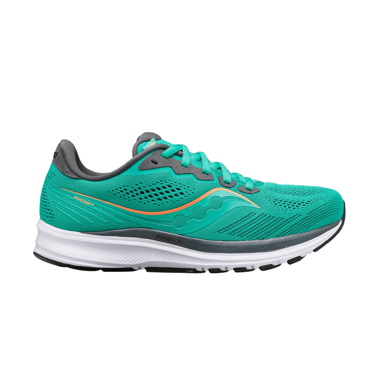 Saucony Wmns Ride 14 'Jade ViZiOrange' — Jade/Viziorange