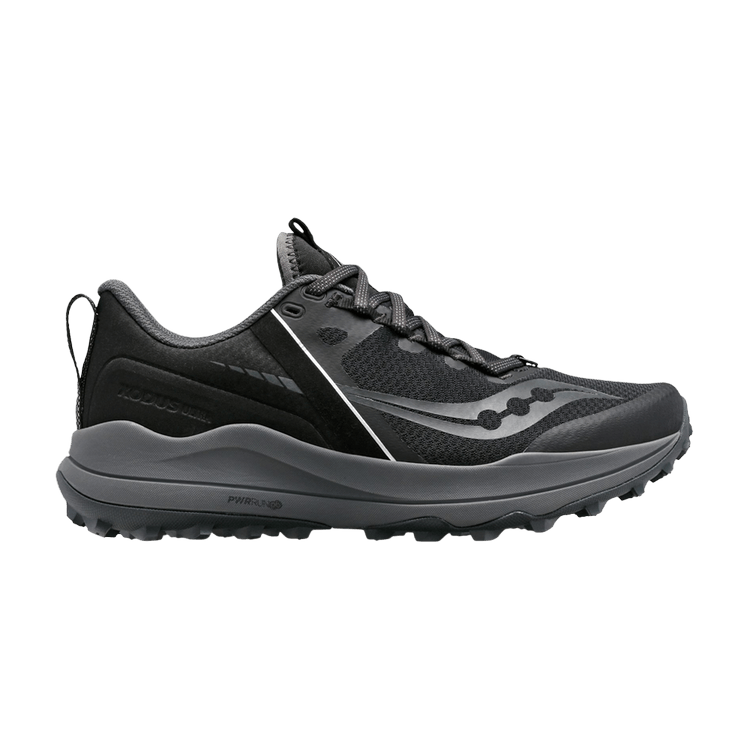 Saucony Wmns Xodus Ultra 'Black Charcoal' — Black/Charcoal