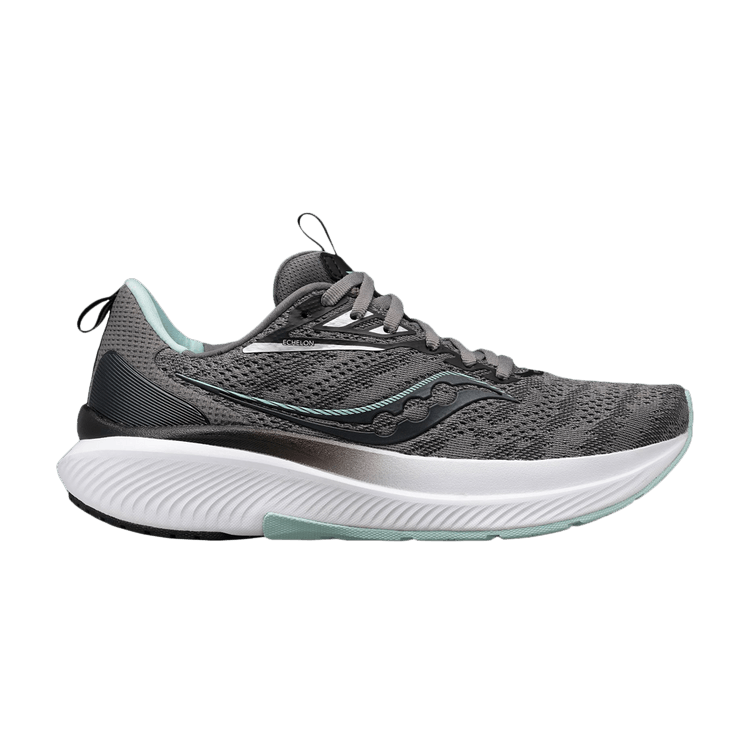 Saucony Wmns Echelon 9 Wide 'Charcoal Ice' — Charcoal/Ice