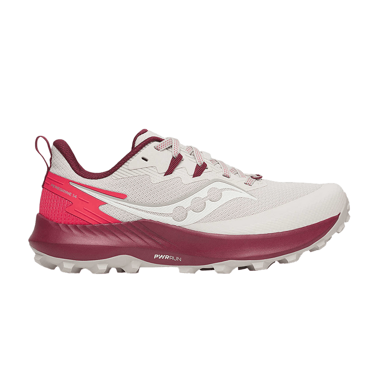 Saucony Wmns Peregrine 14 'Dove Currant' — Dove/Currant