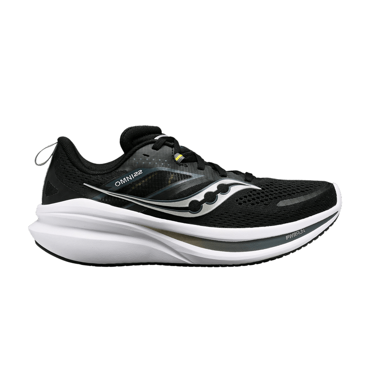 Saucony Wmns Omni 22 Wide 'Black White' — Black/White