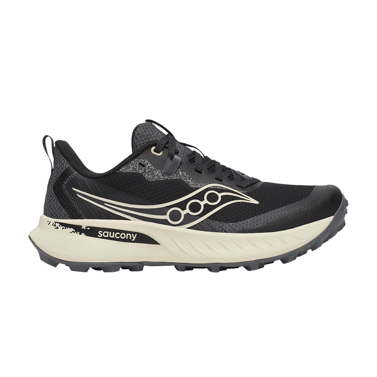 Saucony Wmns Peregrine 15 'Black Pearl' — Black/Pearl
