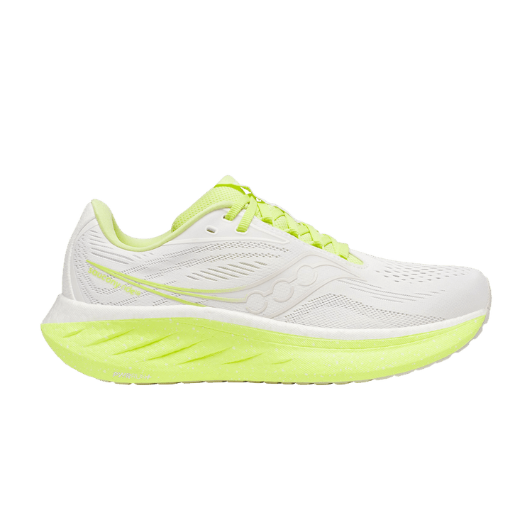 Saucony Wmns Ride 18 'White Sunny' — White/Sunny