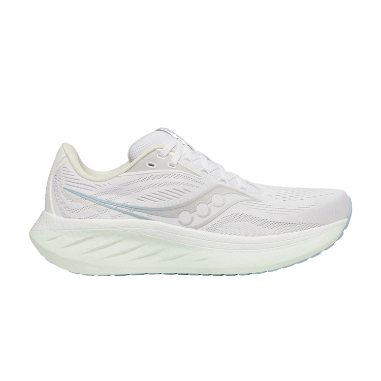 Saucony Wmns Ride 18 'White Lettuce' — White/Lettuce