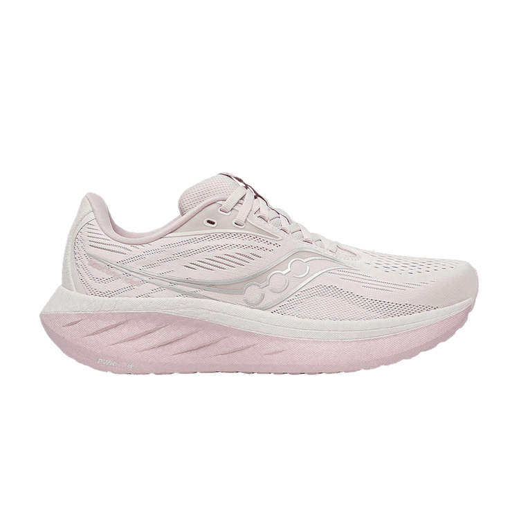 Saucony Wmns Ride 18 Wide 'Moon Woodrose' — Moon/Woodrose