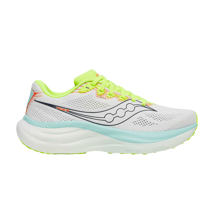 Saucony Wmns Ride 19 'White Splash' — White/Splash