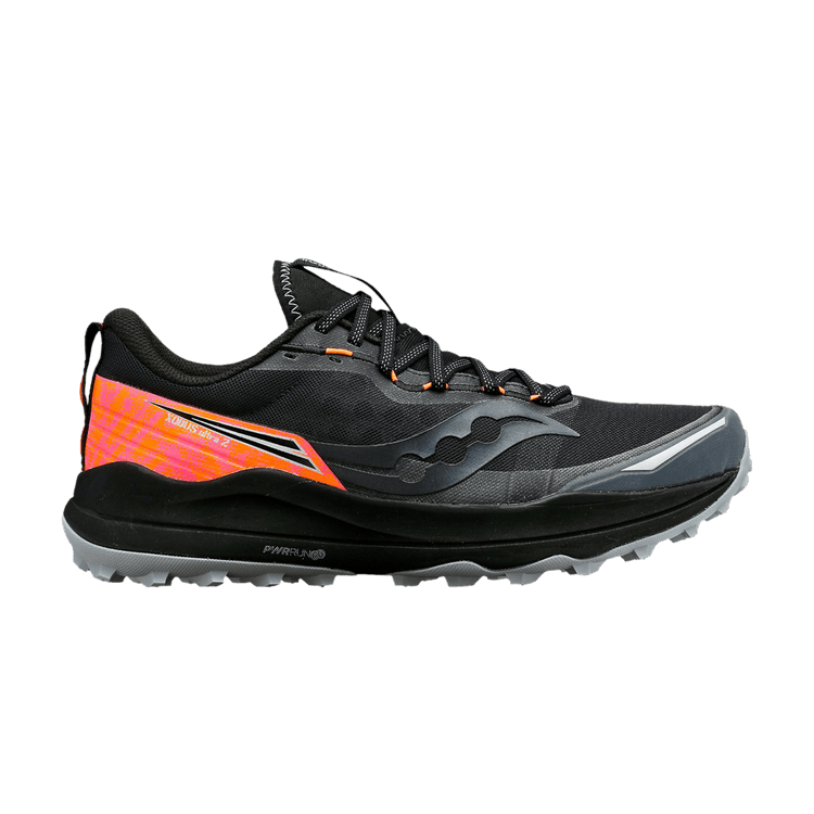 Saucony Xodus Ultra 2 'Black ViZiOrange' — Black/Viziorange