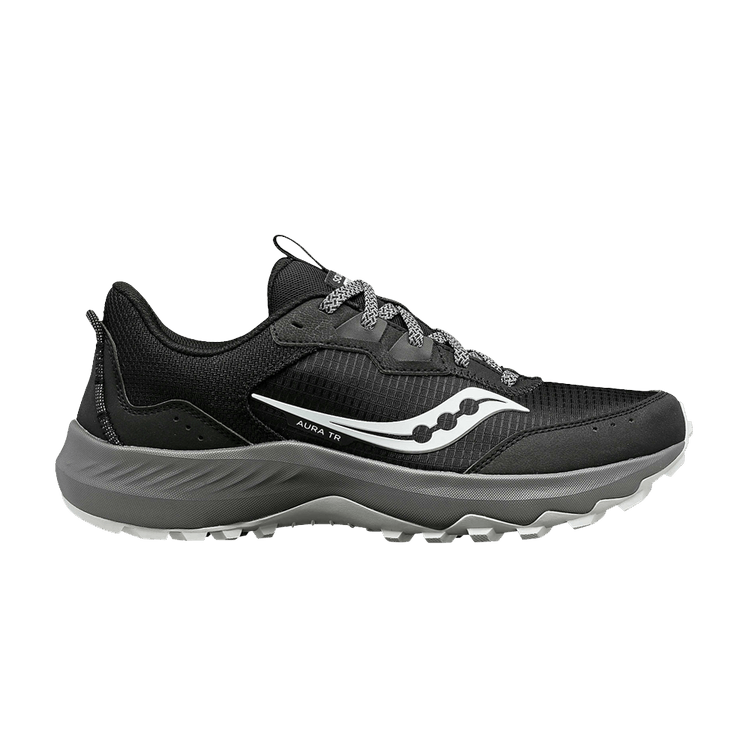 Saucony Aura TR Wide 'Black Gravel' — Black/Gravel