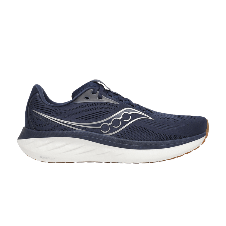 Saucony Ride 18 'Navy White' — Navy/White
