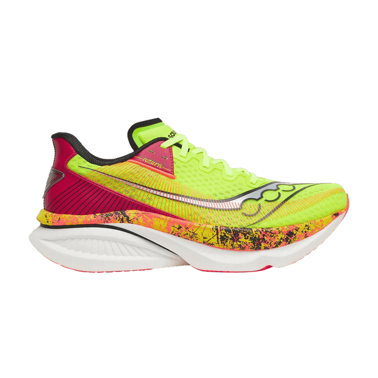 Saucony Endorphin Azura Hi Octane 'Citron Black' — Citron/Black