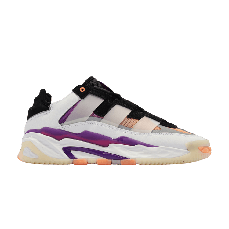 Adidas Niteball 'White Active Purple' — Cloud White/Core Black/Active Purple
