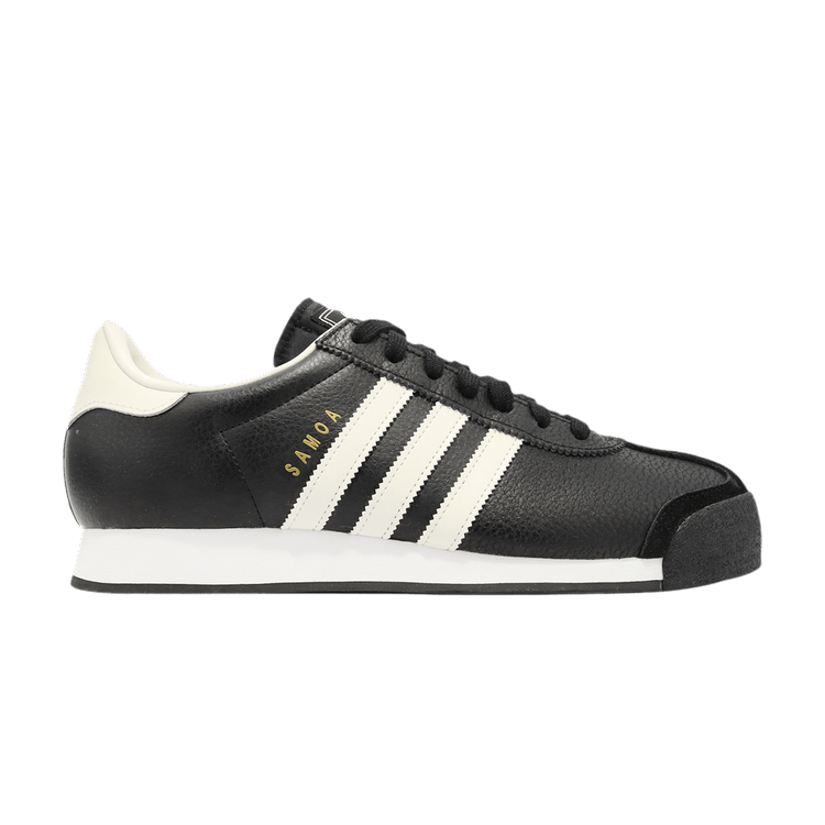 Adidas Samoa 'Black Chalk' — Core Black/Chalk White/Gold Metallic