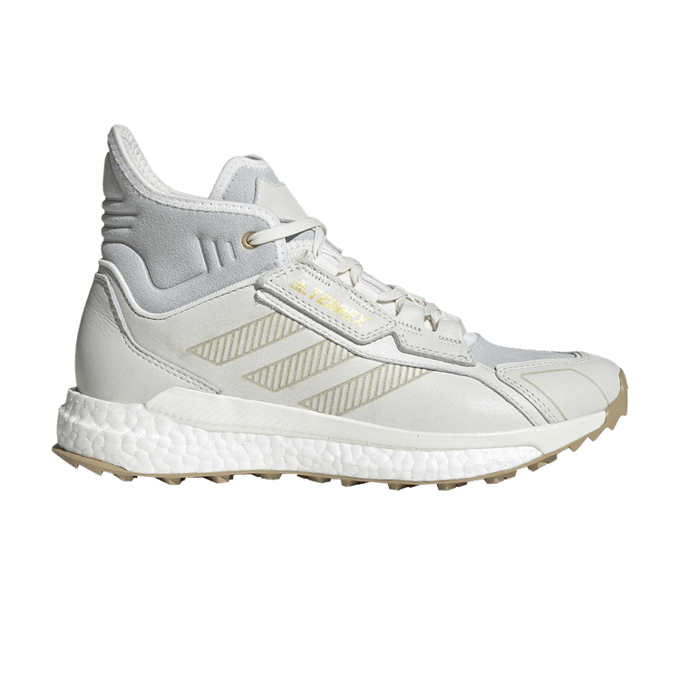 Adidas Wmns Terrex Free Hyperblue Mid 'Wonder White' — Non Dyed/Wonder White/Beige Tone