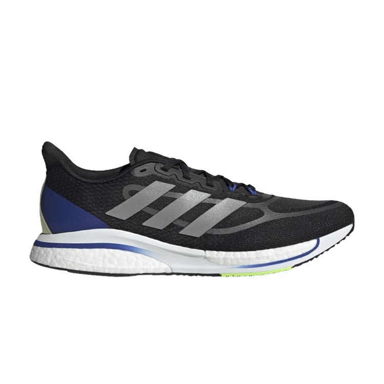 Adidas Supernova+ 'Black Sonic Ink' — Core Black/Matte Silver/Sonic Ink