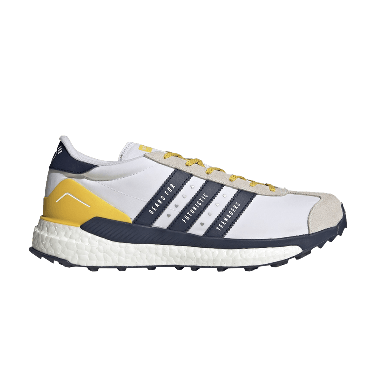 Human Made x adidas Country 'Gears for Futuristic Teenagers' — Cloud White/Hazy Yellow/Collegiate Navy
