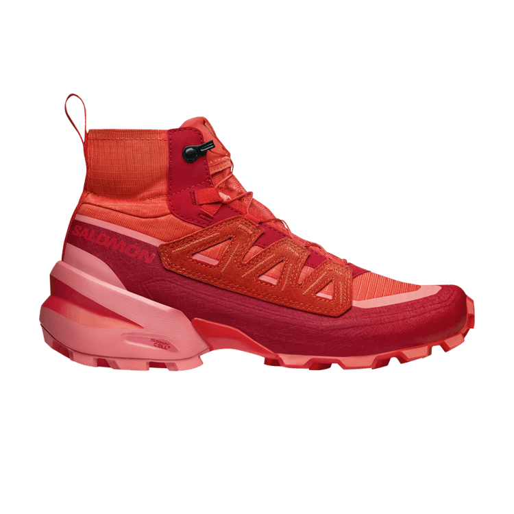 MM6 Maison Margiela x Salomon Wmns Cross Hike Mid 'Fiery Red' — Fiery Red/Tea Rose/Salsa