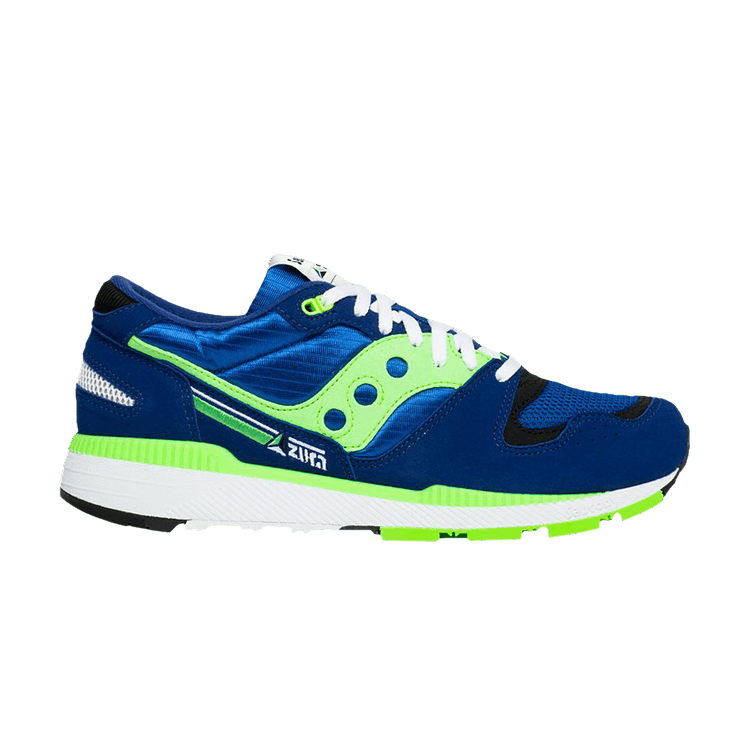 Saucony Azura 'Blue Neon Green' — Blue/Green