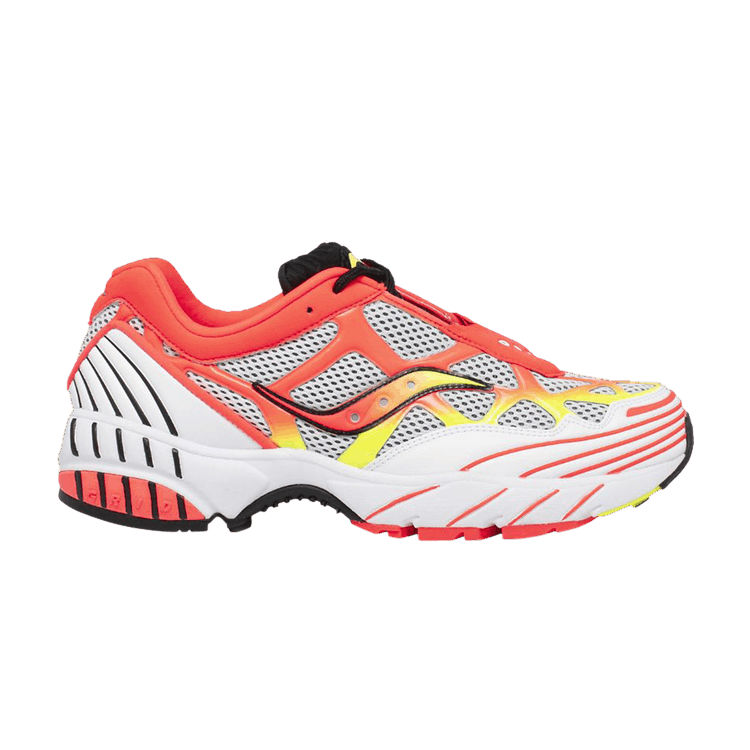Saucony Grid Web 'Vizi Red' — Vizi Red/Citron