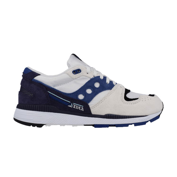 Saucony Azura 'White Navy' — White/Navy/Blue