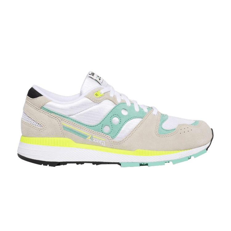 Saucony Azura Premium Leather 'Almond Seafoam' — Almond/Seafoam/Citrus