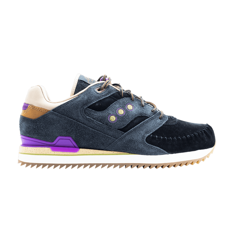 Lapstone and Hammer x Saucony Courageous Moc 'Two Rivers - Black Sand' — Black Sand